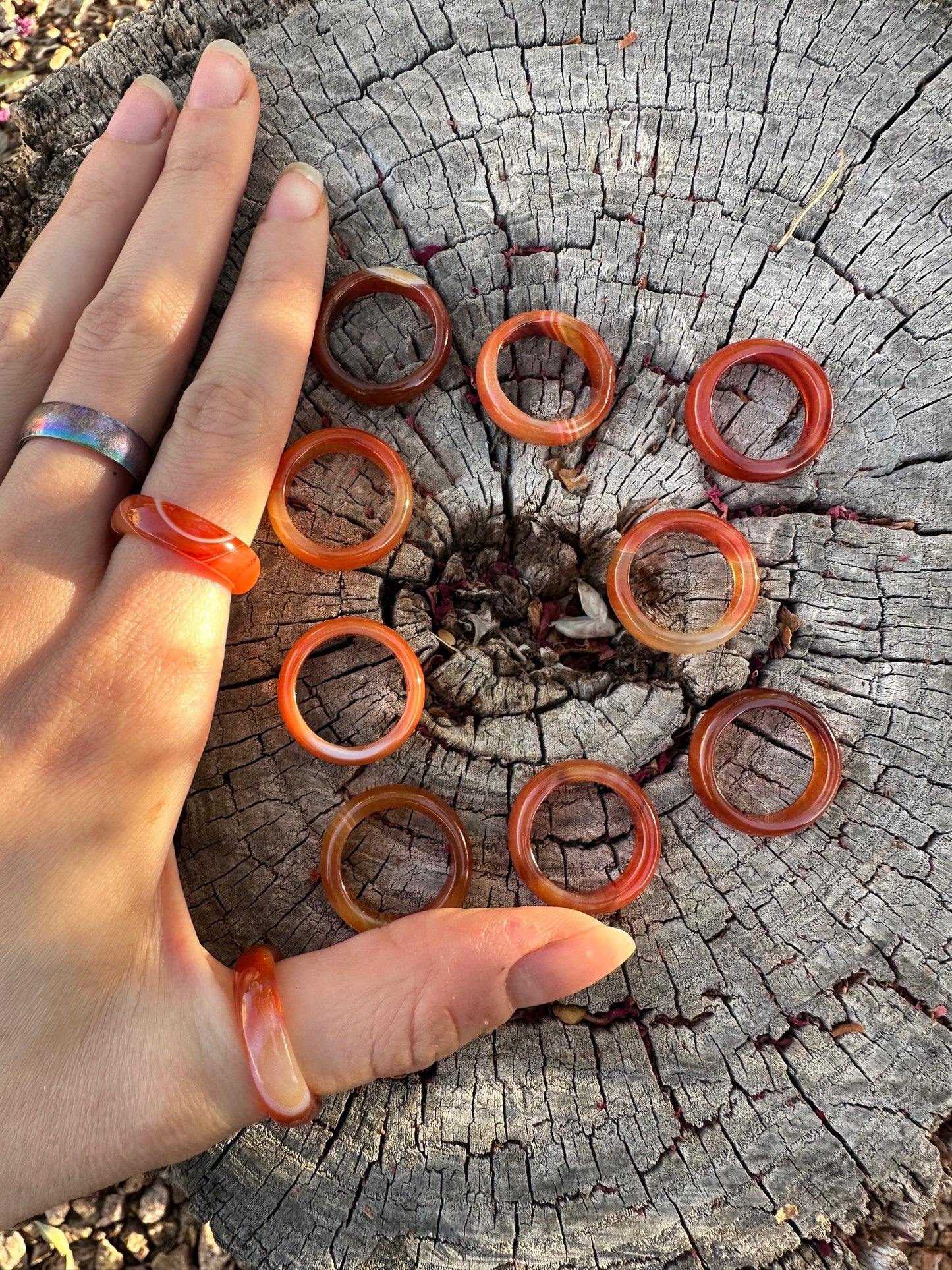 Carnelian ring